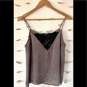 Lace Spaghetti Strap Cami Top